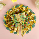 Cheerful Printed Laddu Gopal Dress with Colorful Floral Design