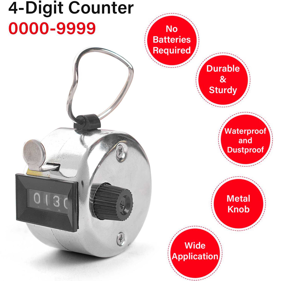 Hand Tally Counter for Accurate Counting in Japa & Meditation