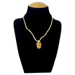 100% Original Tulsi Mala - Wooden Radha Krishna Locket