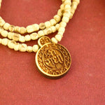 100% Original Tulsi Kanthi Mala With Shri Radha Wooden Locket