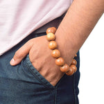 Scented 18 mm White Chandan Bracelet