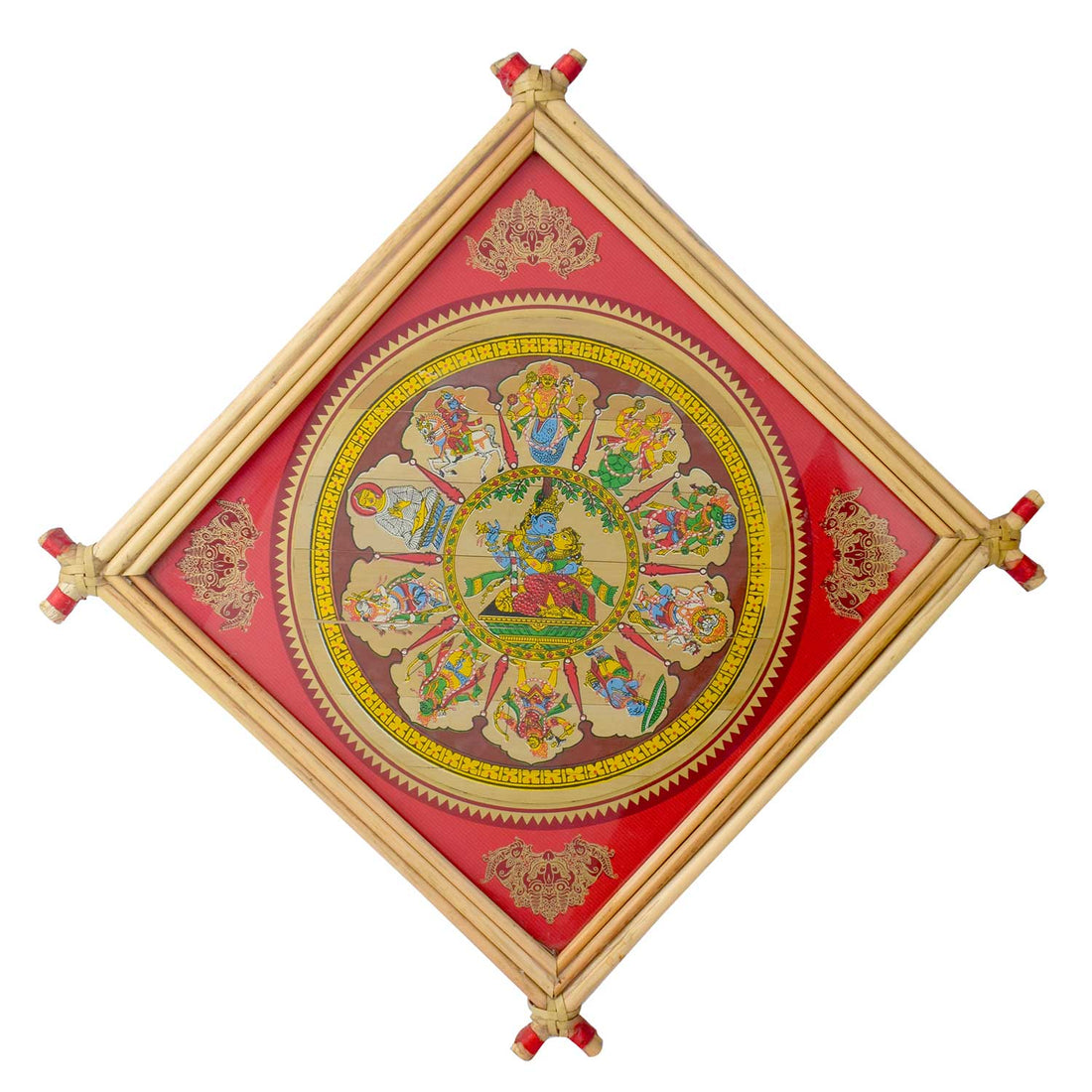 Large Radha Krishna Photo Frame