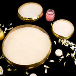 Decorative Brass Scented Candle Urli for Elegant Indian Decor