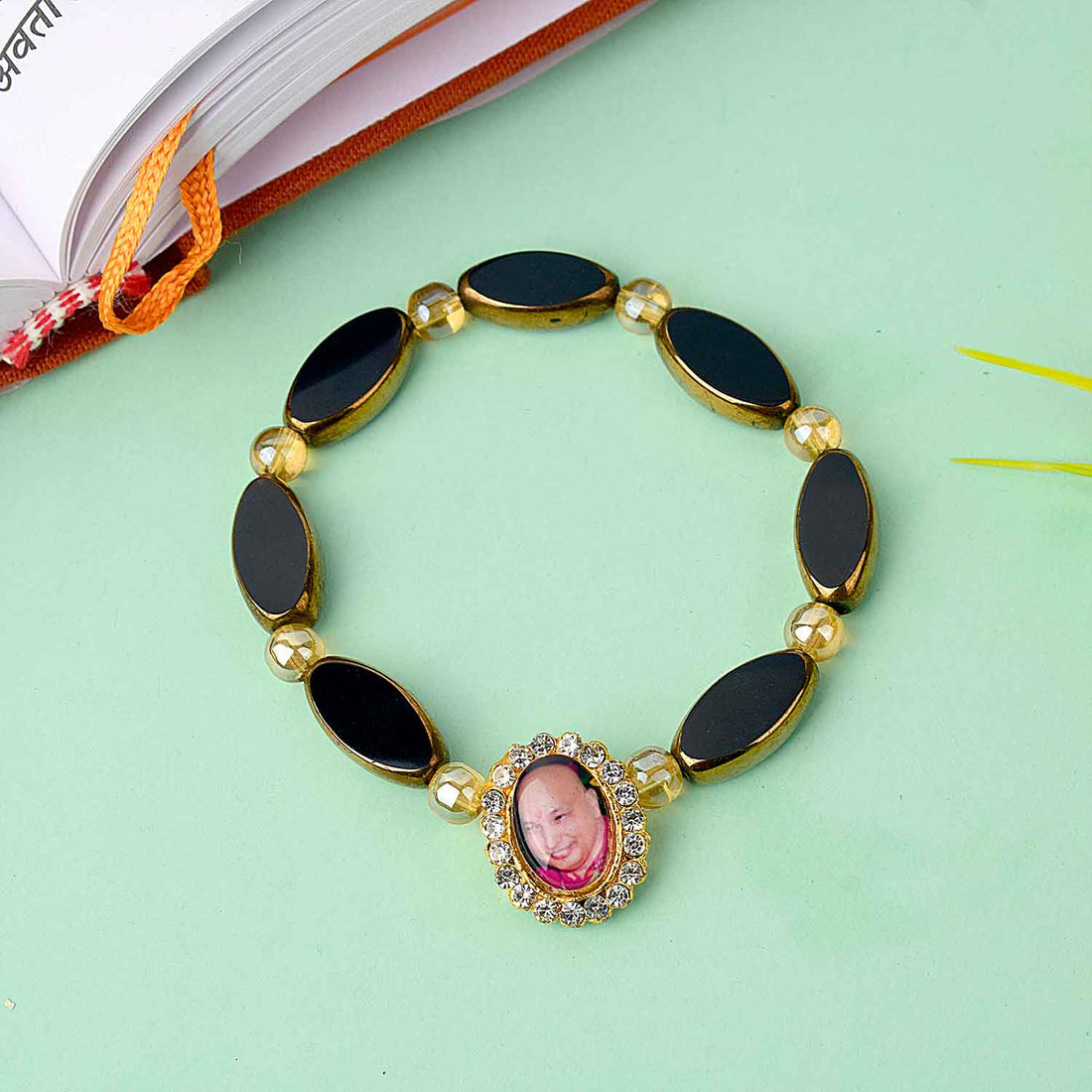 Translucent Oval Shaped (Assorted) – Guruji Swaroop Bracelet