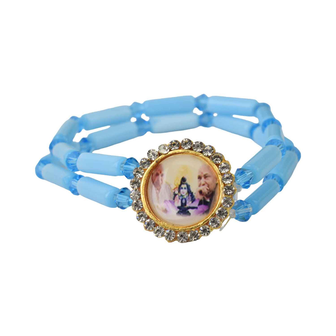 Vibrant Long Beads – Guruji Swaroop Bracelet (Assorted)