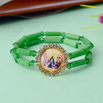 Vibrant Long Beads – Guruji Swaroop Bracelet (Assorted)