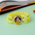 Charming Guruji Swaroop Bracelet (Assorted) – Round & Heart Beads