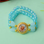 Charming Guruji Swaroop Bracelet (Assorted) – Round & Heart Beads
