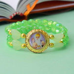 Charming Guruji Swaroop Bracelet (Assorted) – Round & Heart Beads