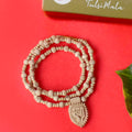 100% Original Sacred Tulsi Mala with natural Tulsi beads and a Radha locket, ideal for spiritual practices, devotion, and daily wear. India’s Premium Jap Mala Store- www.satvikstore.in
