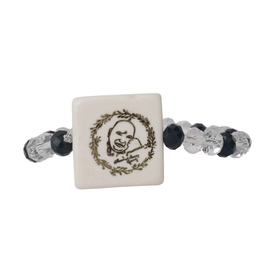 Elegant Clear & Coloured Beads (Assorted) – Guruji Swaroop Bracelet