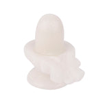 White Marble Shivling (Small)