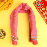 Divine Drapery - Red Cotton Gamcha for Worship