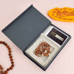 Certified 1, 6 & 7 Face Nepali Rudraksha Mala (Mukhi Kavach Silver Capping)