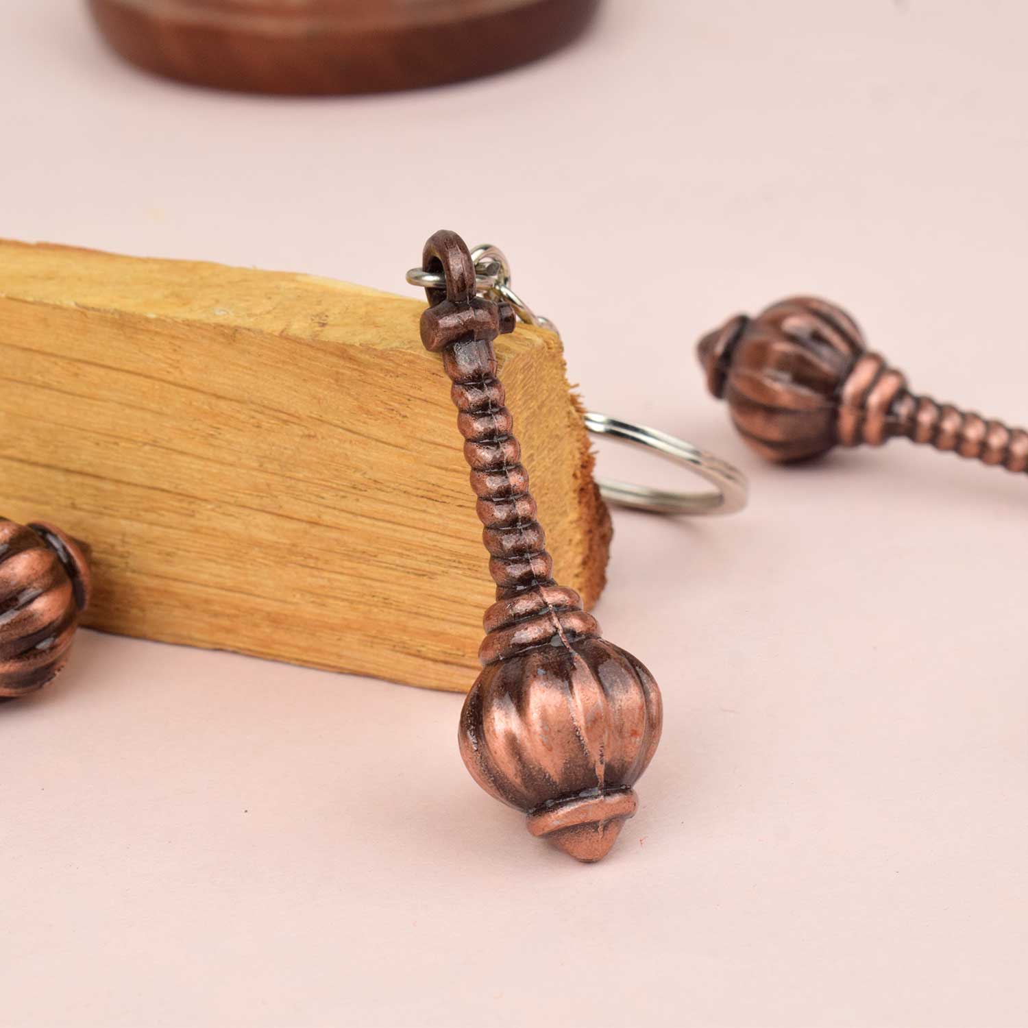 Buy Online Divine Strength with Hanuman Gadha Keychain