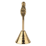 7 Piece Brass Designer Pooja Thali Set (8.5 Inch - 9 Inch) Design 6