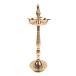 16.5 Inch Brass Kerala Diya Samai Lamp
