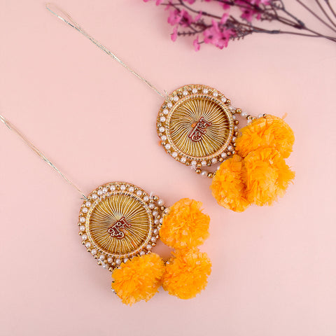 Beads Shubh Labh Side Door Wall Hangings