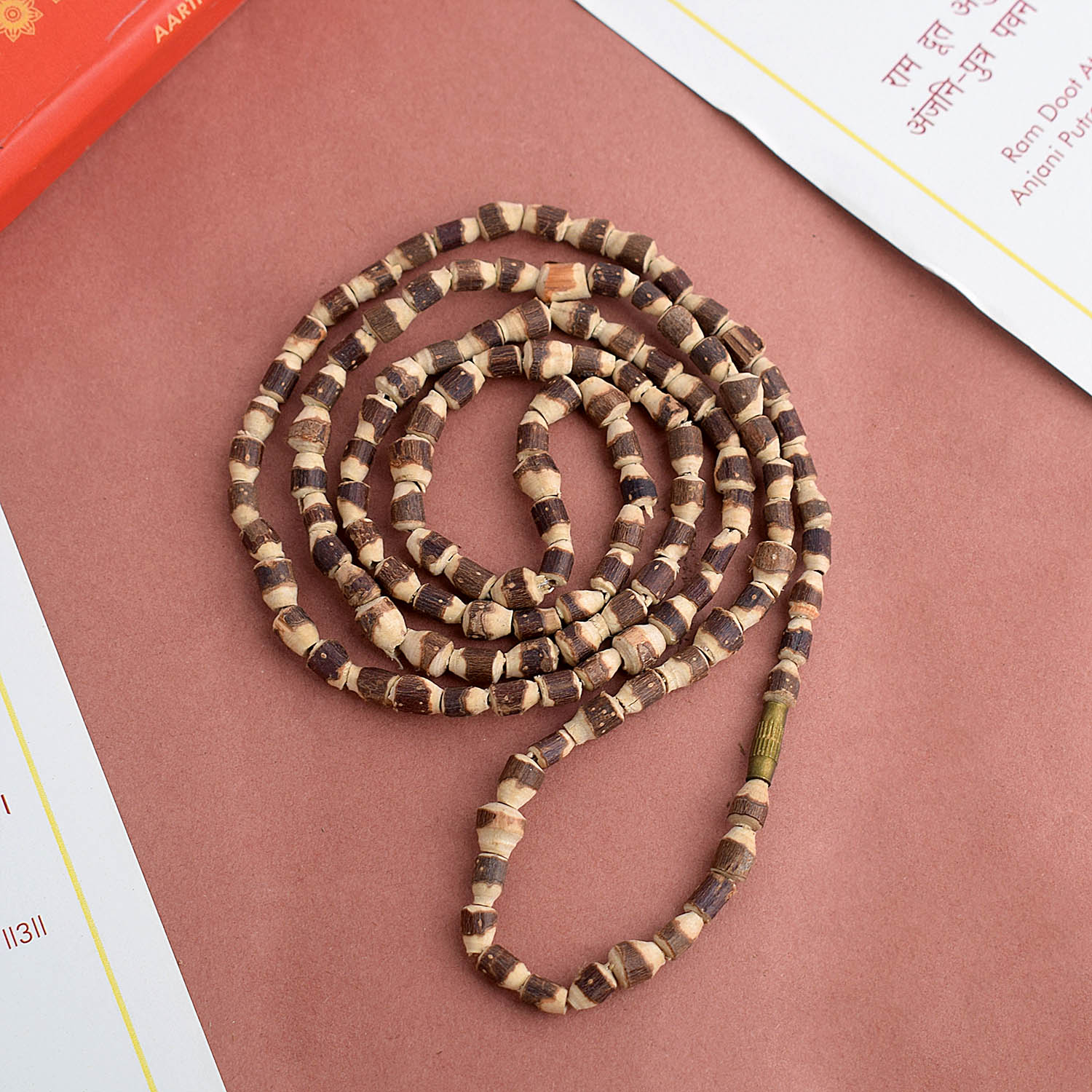 Black Tulsi mala beads 6mm Holy Basil beads sacred Mala Rosary Meditation  beads - sacred necklace -Gift box Rosary pouch- Nepal - US seller