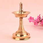 3-4 Inch Small Brass Kerala Diya AKP Nila Vilakku Deepam