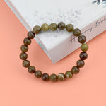 Raw Pyrite, Rose Quartz & Black Obsidian Bracelet Combo with Hanuman Chalisa Pendant