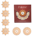 8-Inch Rangoli Stencils: DIY Decor for Navratri, Pongal, Pooja Mandir