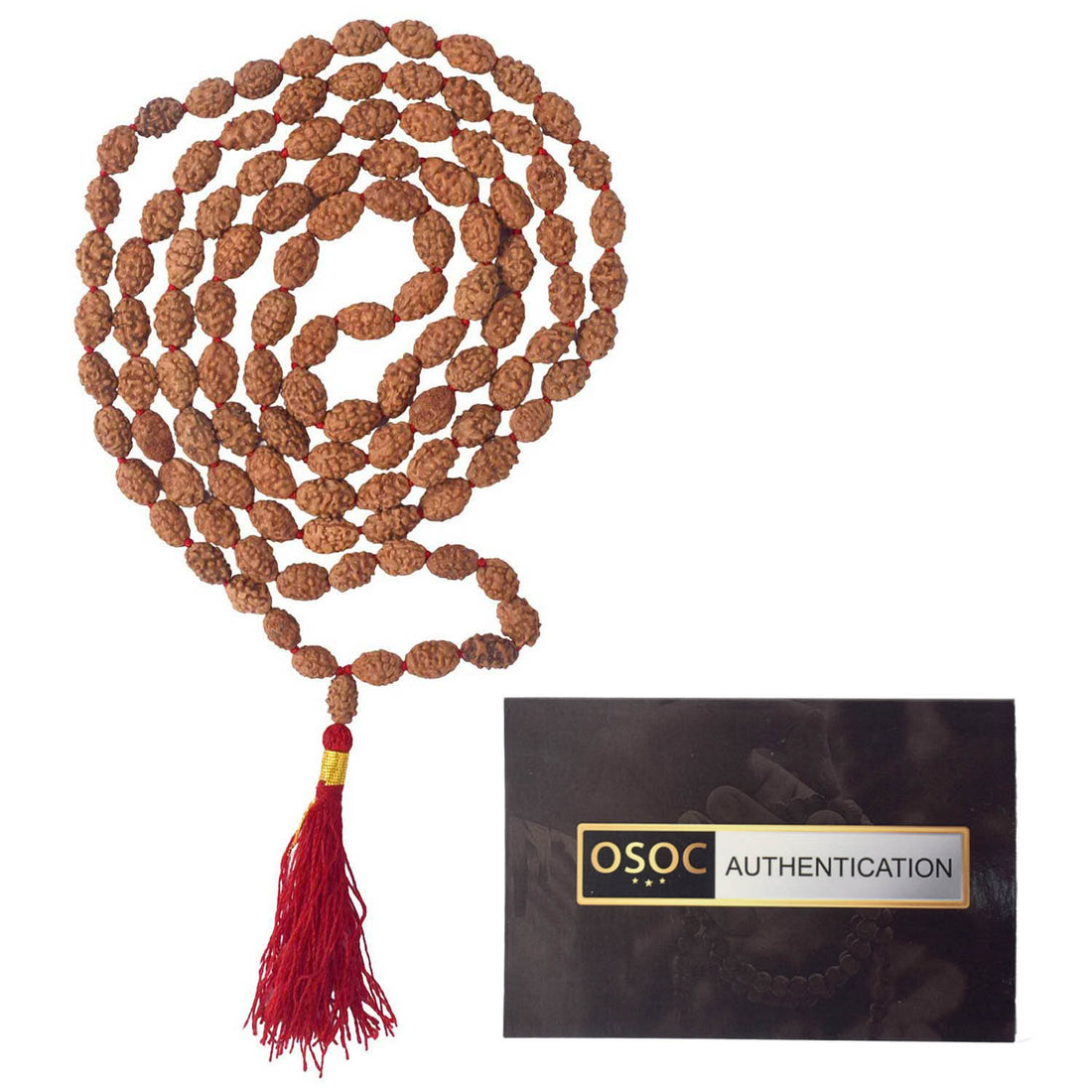 3 Mukhi Pathariya Original Rudraksha Mala