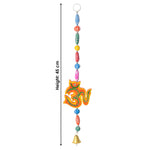 Traditional OM Wall Hanging with Bell – Pooja Room & Entrance Decor