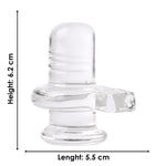 Sacred Sphatik Glass Shiva Lingam – Pure Devotional Energy