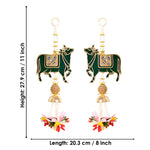 Cow Floral Side Door Wall Hangings