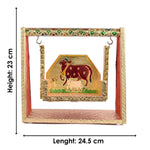 Laddu Gopal Ji Jhula With Meenakari Work