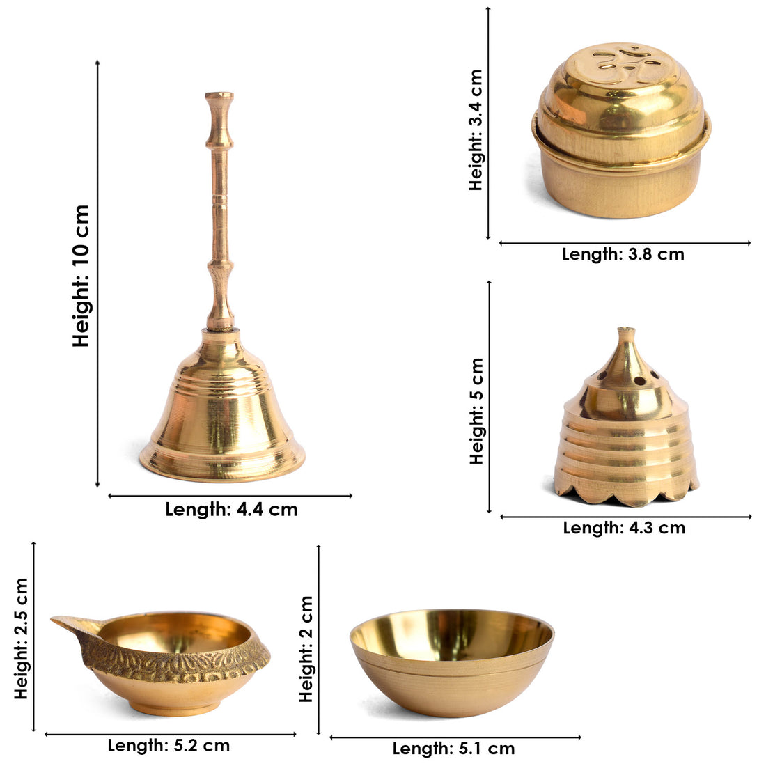 Puja Thali Set (6 Pc)