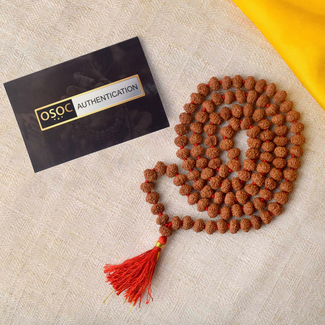 10 Mukhi Pathariya Rudraksha Mala 8-9mm