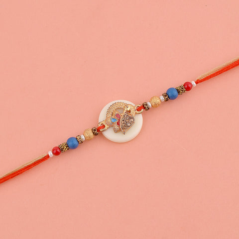 Elegant peacock design Rakhi | India’s Largest Pooja Accessories Brand – www.satvikstore.in
