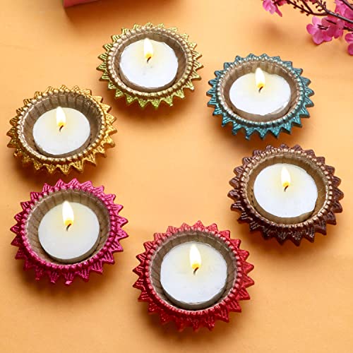 Multicolor Surya Metal Diya | India’s Largest Pooja Accessories Brand – www.satvikstore.in