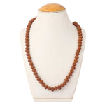 7 Mukhi Pathariya Rudraksha Mala 11-12 mm