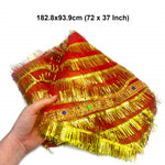 Mata ki Chunari Largest 182.8x93.9cm (72 x 37 Inch)