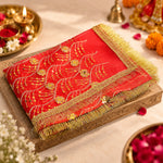 Elegant Embroidered Mata Chunri – 74x45 Inch