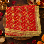 Graceful Mata Chunri (75x45 inch)