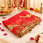 Mata Chunri for Pooja and Festivals ( 83.5x40 inch)