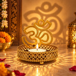 Handcrafted OM Shadow Diya
