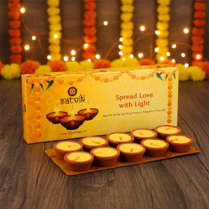 60 Min Big Size Cow Ghee Diya (Nitya Jyot)
