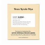 25 INCH Brass Kerala Chandarbalyam Samai Diya