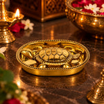 Vastu Feng Shui Brass Turtle For Good Luck (Vastu Kachua/Tortoise)