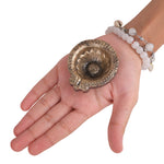 12 Pack Antique Metallic Silver & Black Designer Clay Diyas