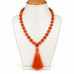 Hakik Jap Mala (Dark Orange)