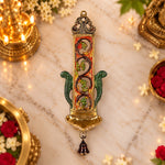 10.6 Inch Beautifully Designed Wall Hanging Diya