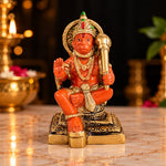 4.3 Inch Brass Kesari Nandan Hanuman Idol