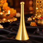 Exquisite Brass Cone Shape Pooja Bell/Ghanti