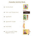 Ganesha devotional activity kit for kids with learning materials